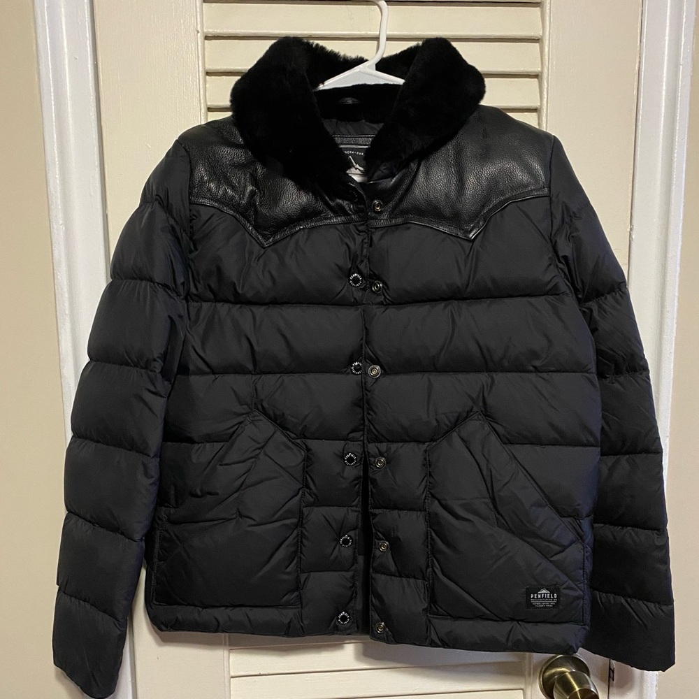 Authentic Penfield down jacket, Size M. Black